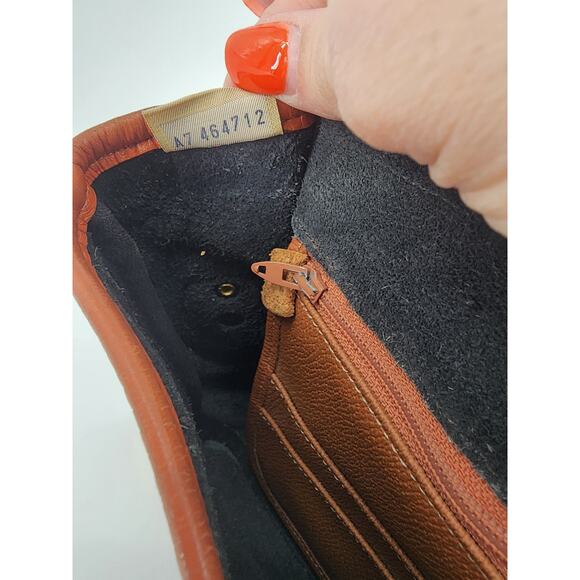 Vintage Dooney & Bourke Black All Weather Leather Top Handle Bag - Picture 11 of 16